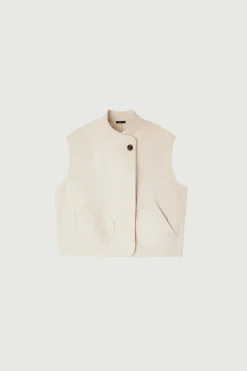 Discount Soeur blouson adeline blanccassé