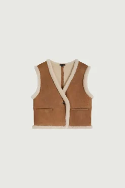 Sale Soeur blouson pyrenees miel