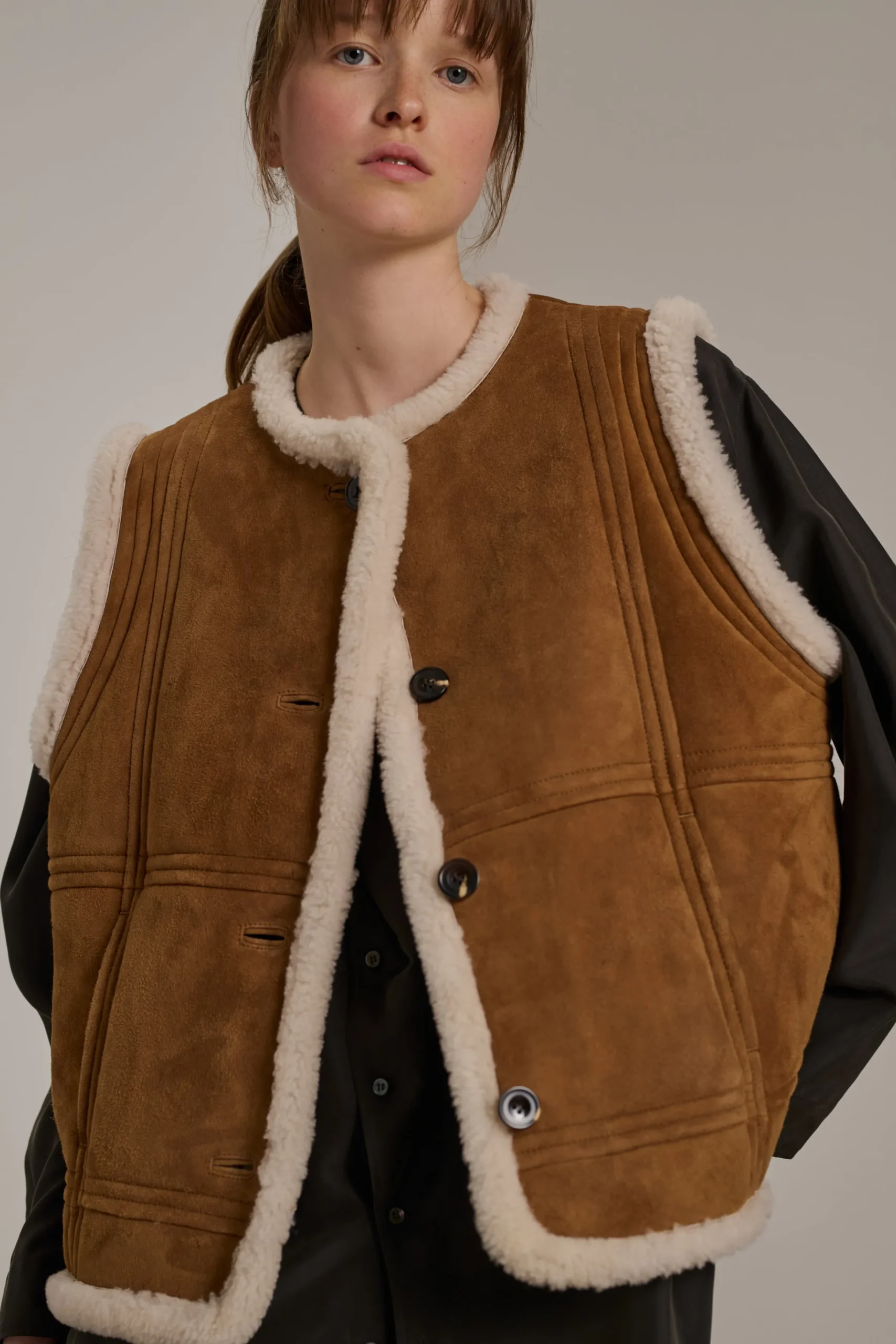 Online Soeur blouson village miel