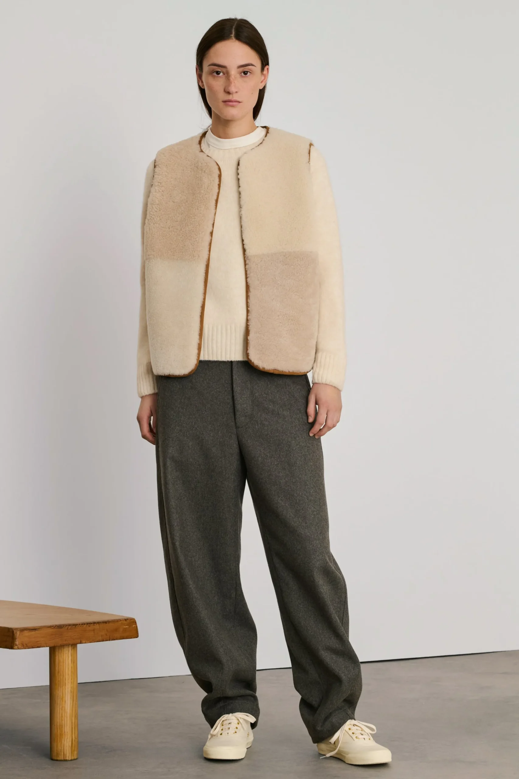 Fashion Soeur blouson vinh ecru/beige