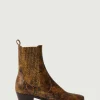 Outlet Soeur boots gazette python