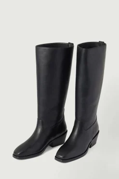 Discount Soeur bottes bergam noir