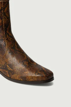 Clearance Soeur bottines écaille python