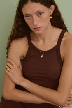 Online Soeur boucle d'oreille dormeuse doré