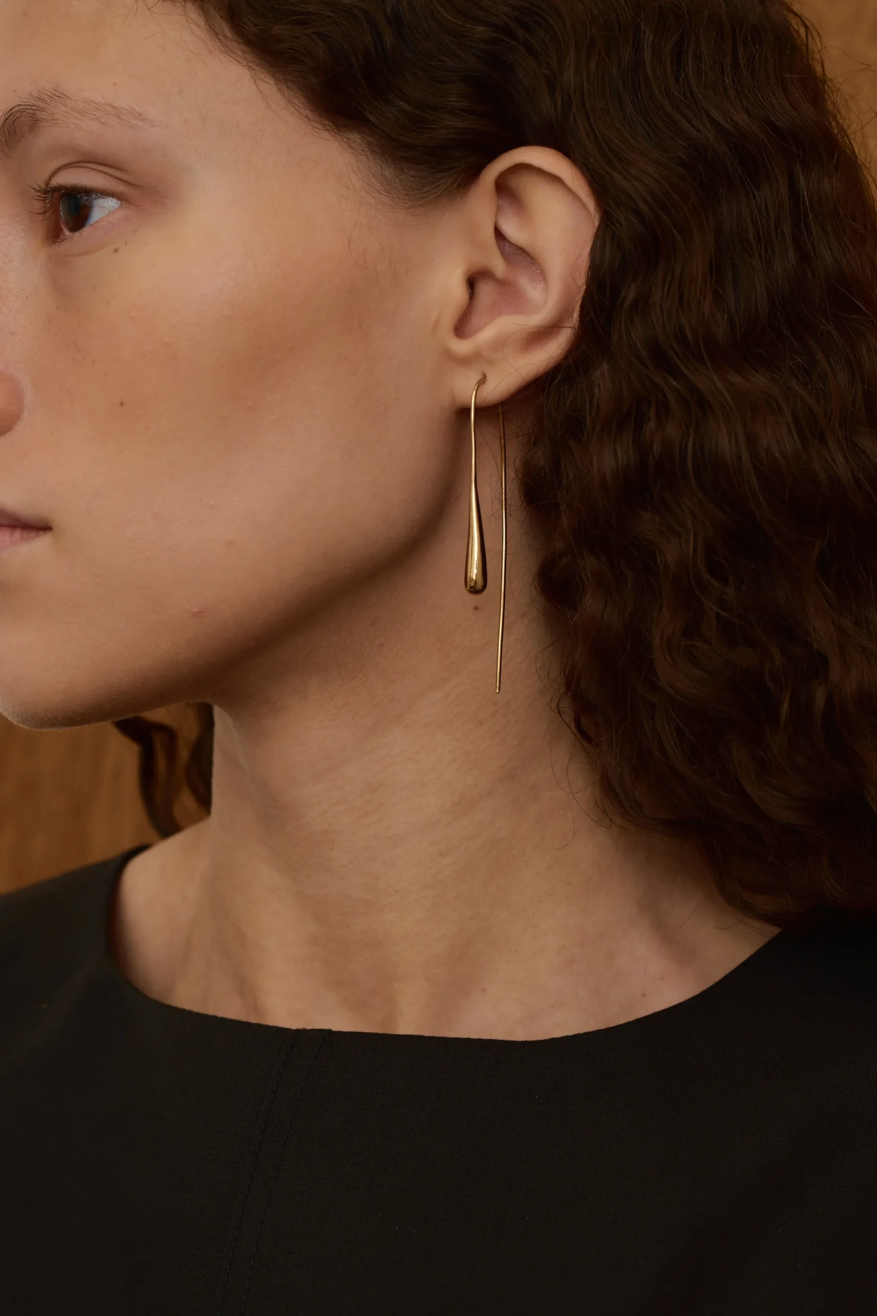 Clearance Soeur boucles d'oreilles dormeuses doré