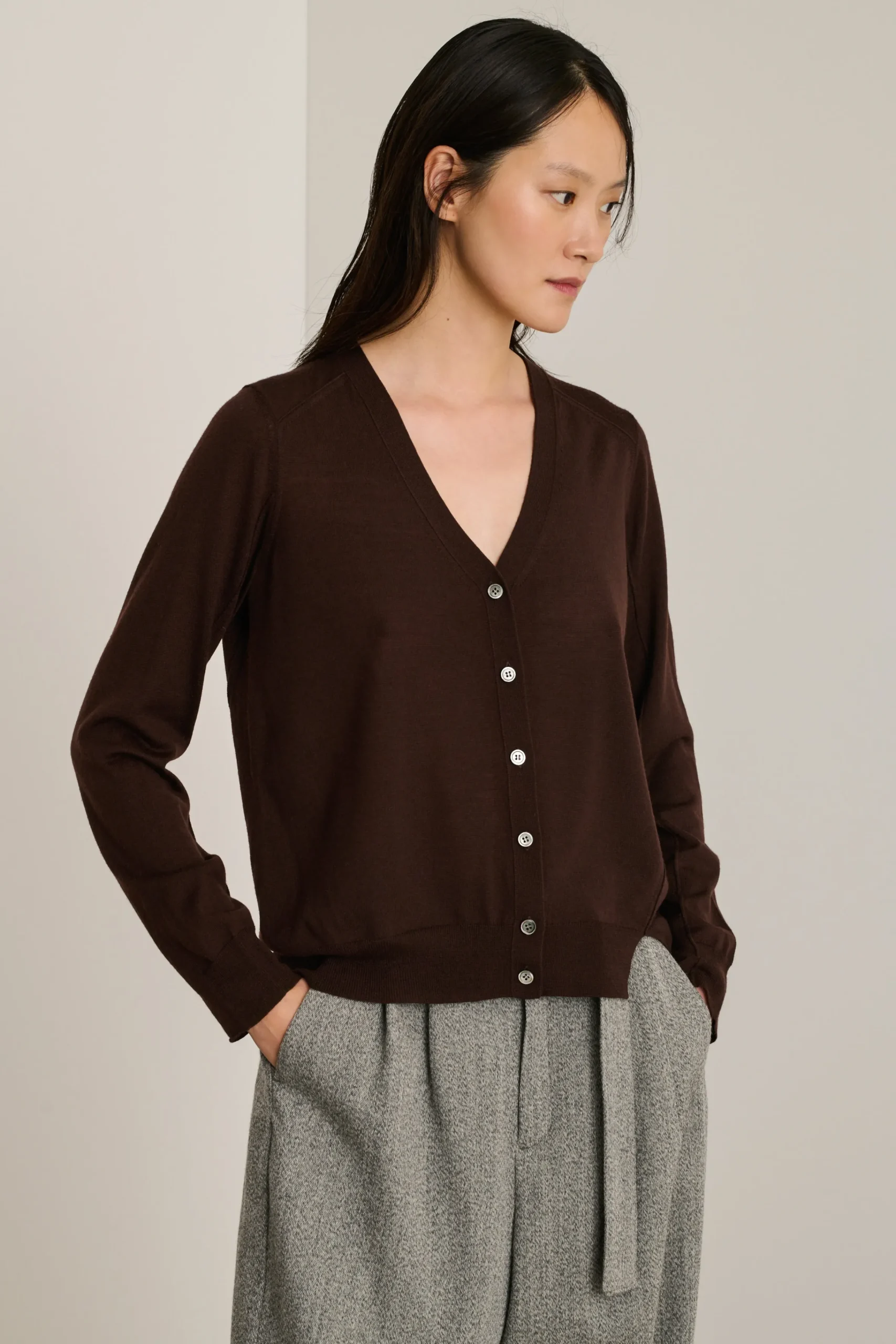 Clearance Soeur cardigan alyssa chocolat