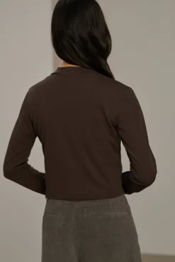 New Soeur cardigan barbara charbon