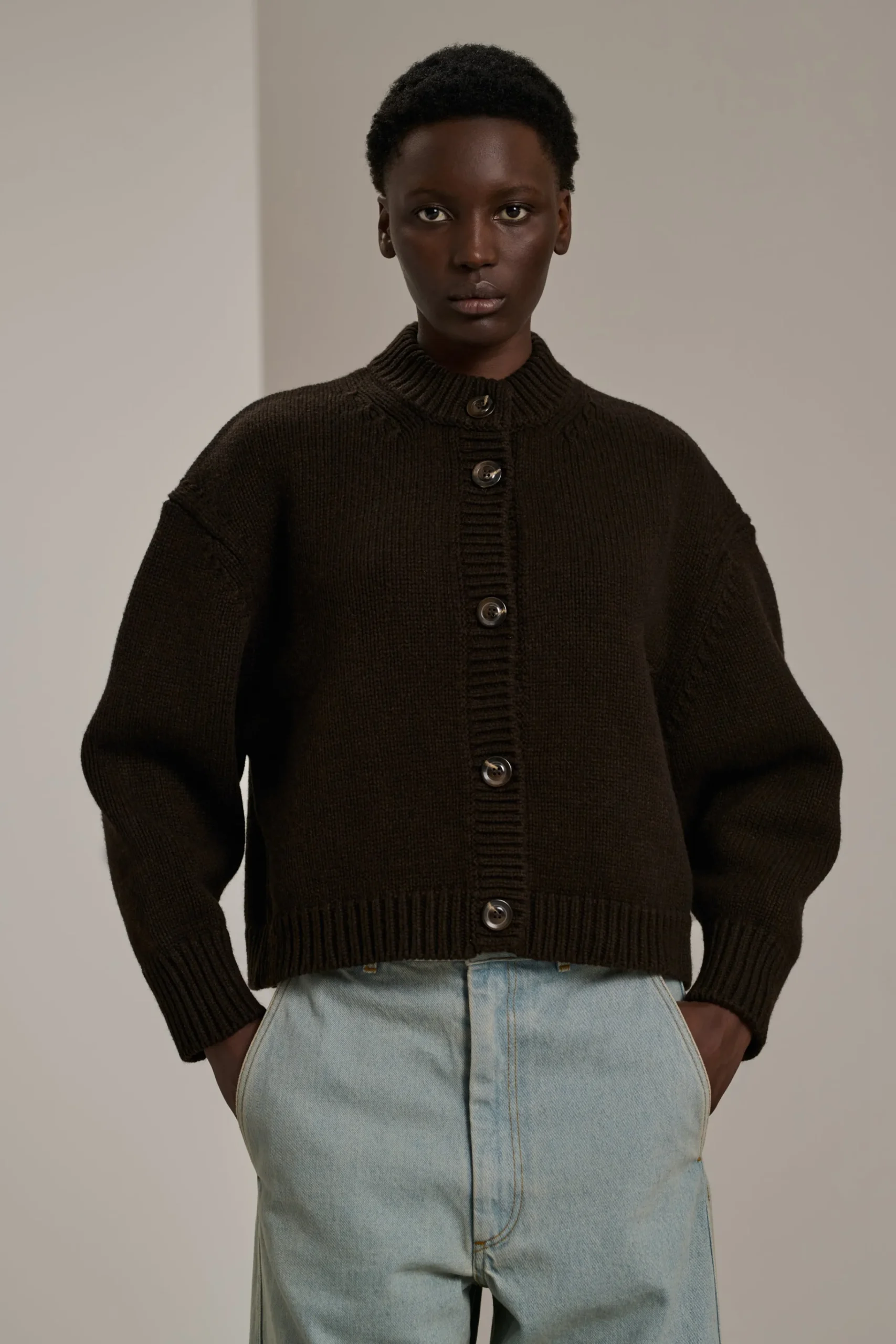 Fashion Soeur cardigan leonard chocolat