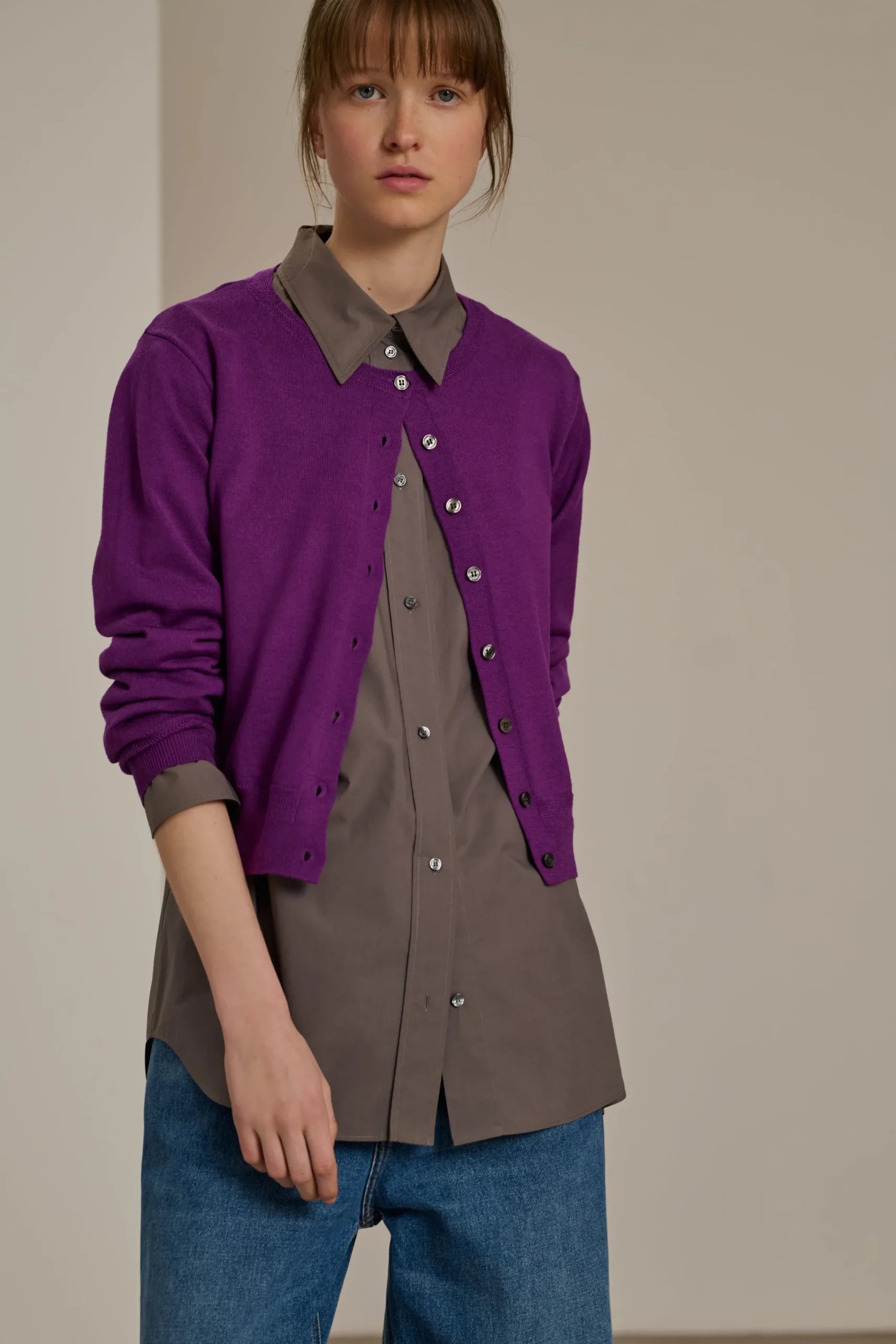 Clearance Soeur cardigan tita fuchsia