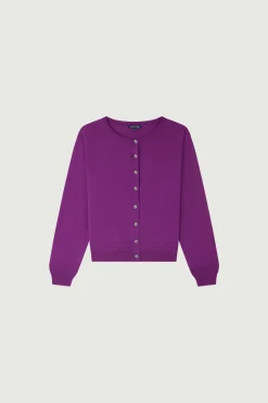 Clearance Soeur cardigan tita fuchsia