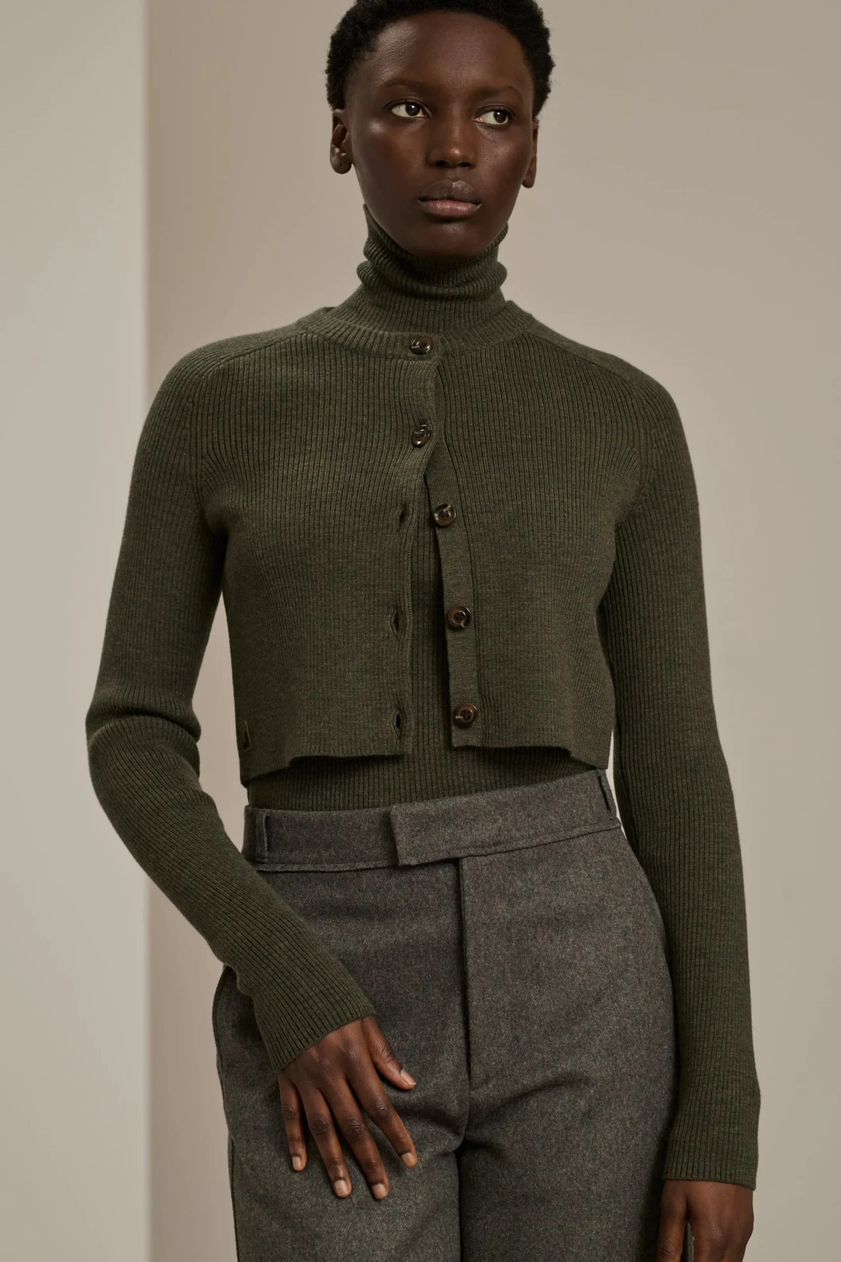 Best Soeur cardigan walden kakifoncé