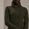 New Soeur cardigan wimy kakifoncé