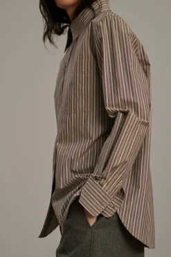 Discount Soeur chemise alphee vertdegris/taupe