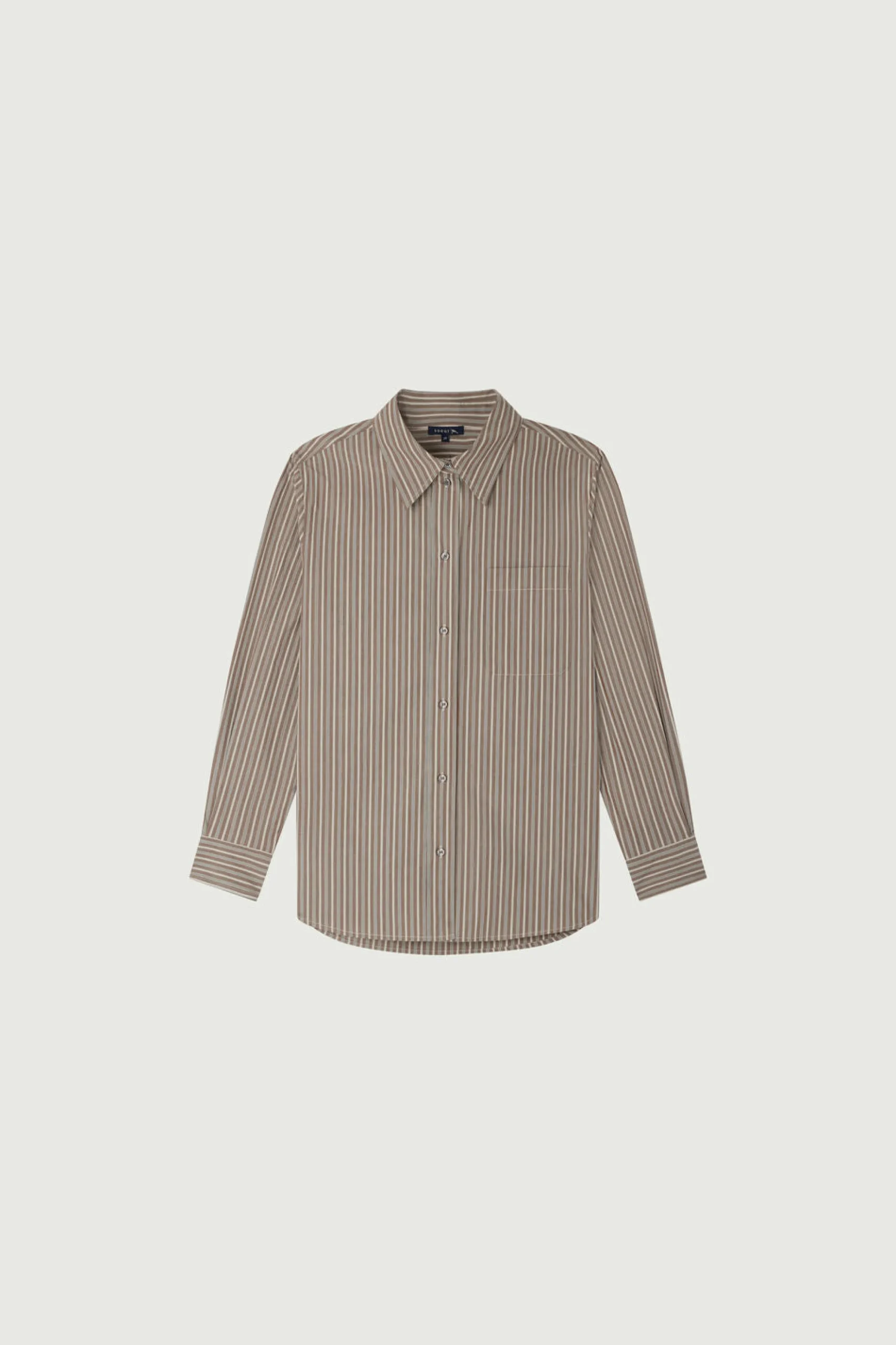Discount Soeur chemise alphee vertdegris/taupe