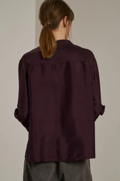 Fashion Soeur chemise baden aubergine