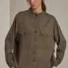 Discount Soeur chemise blossom marron/écru