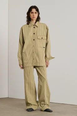 Clearance Soeur chemise cadet beige/écru