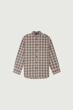 Hot Soeur chemise caliste rosepâle/écru