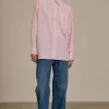 New Soeur chemise carlotta rose/blanccassé