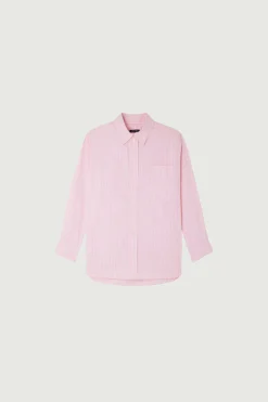 New Soeur chemise carlotta rose/blanccassé