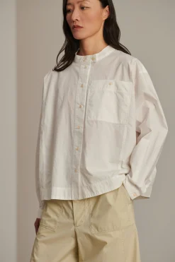 New Soeur chemise chypre blanccassé