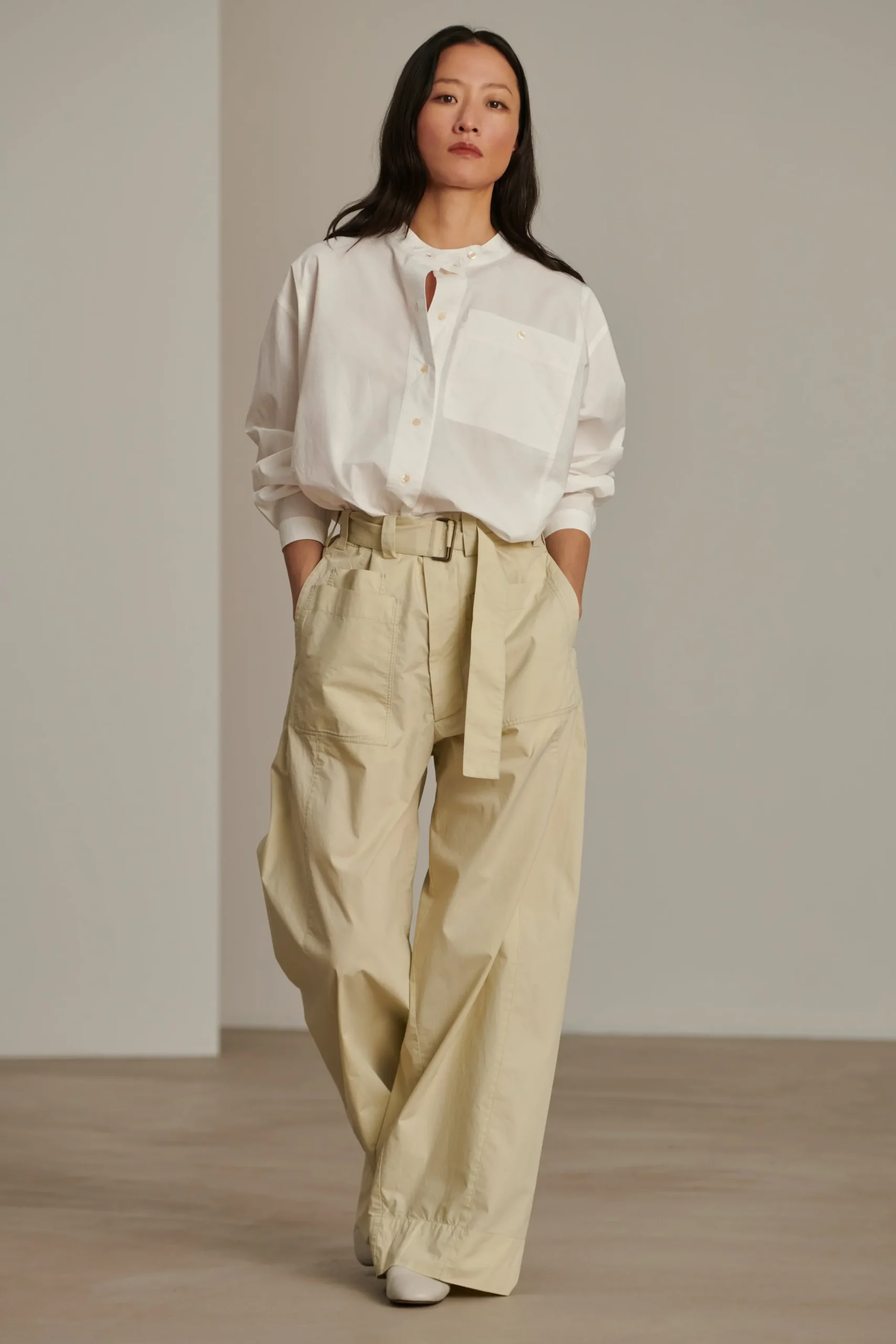 New Soeur chemise chypre blanccassé