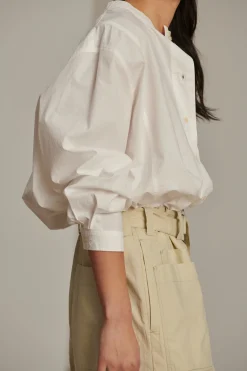 New Soeur chemise chypre blanccassé