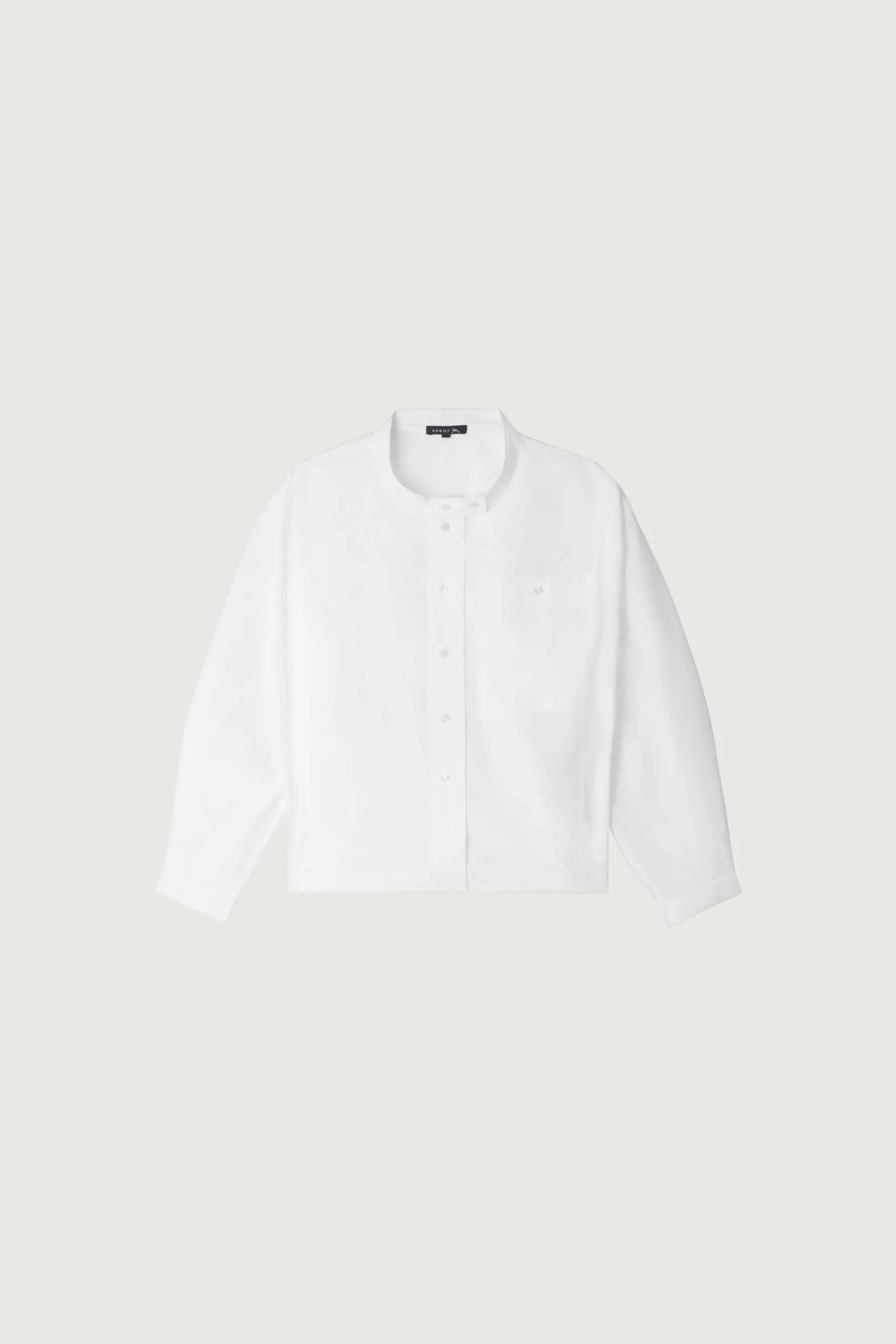 New Soeur chemise chypre blanccassé