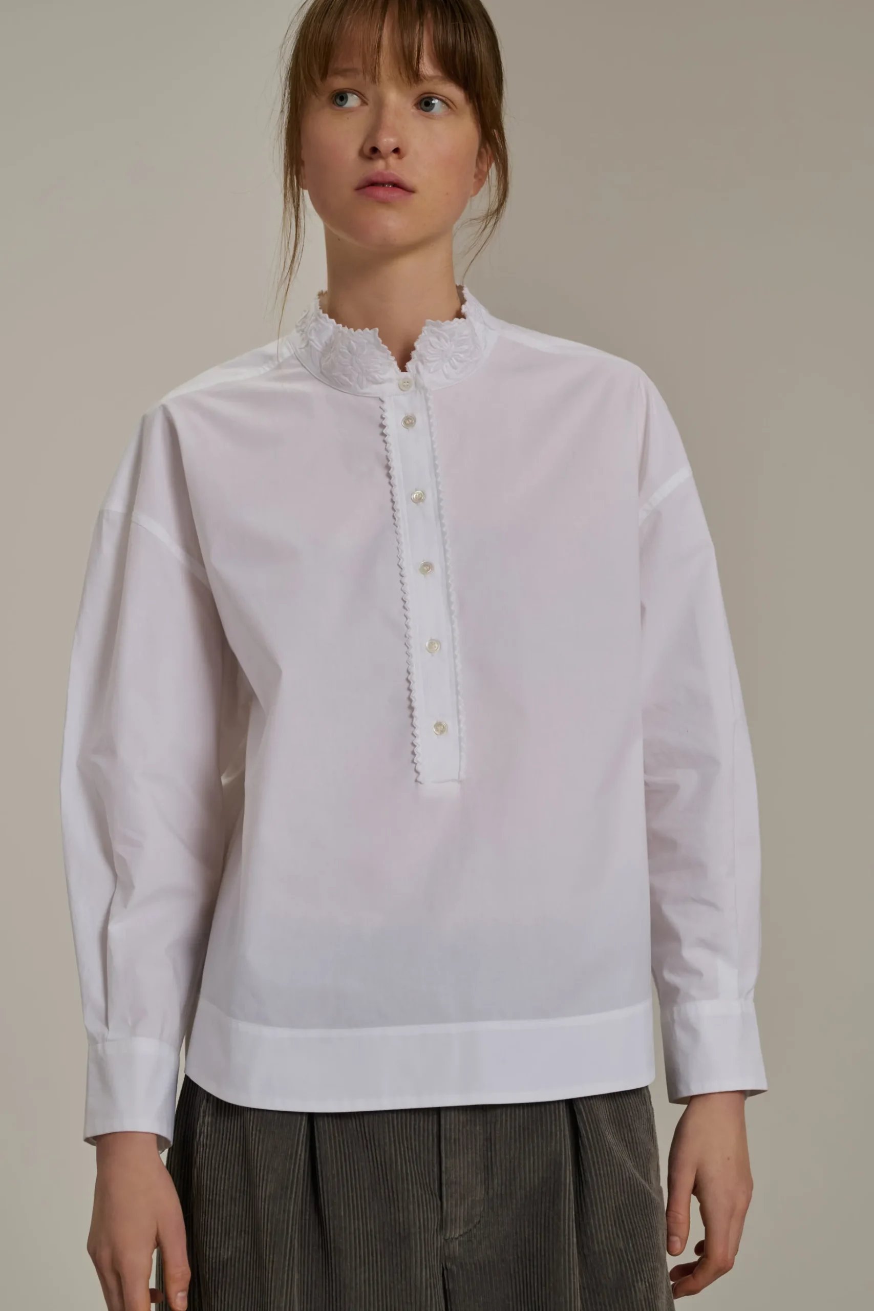 Clearance Soeur chemise poeme blanc