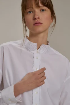 Clearance Soeur chemise poeme blanc