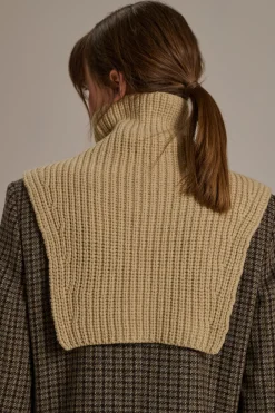 New Soeur col wool beige