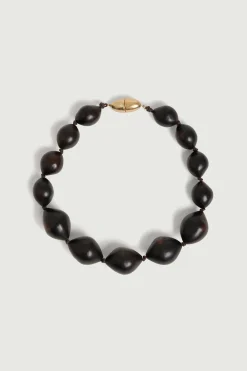 Outlet Soeur collier zamia marronfoncé