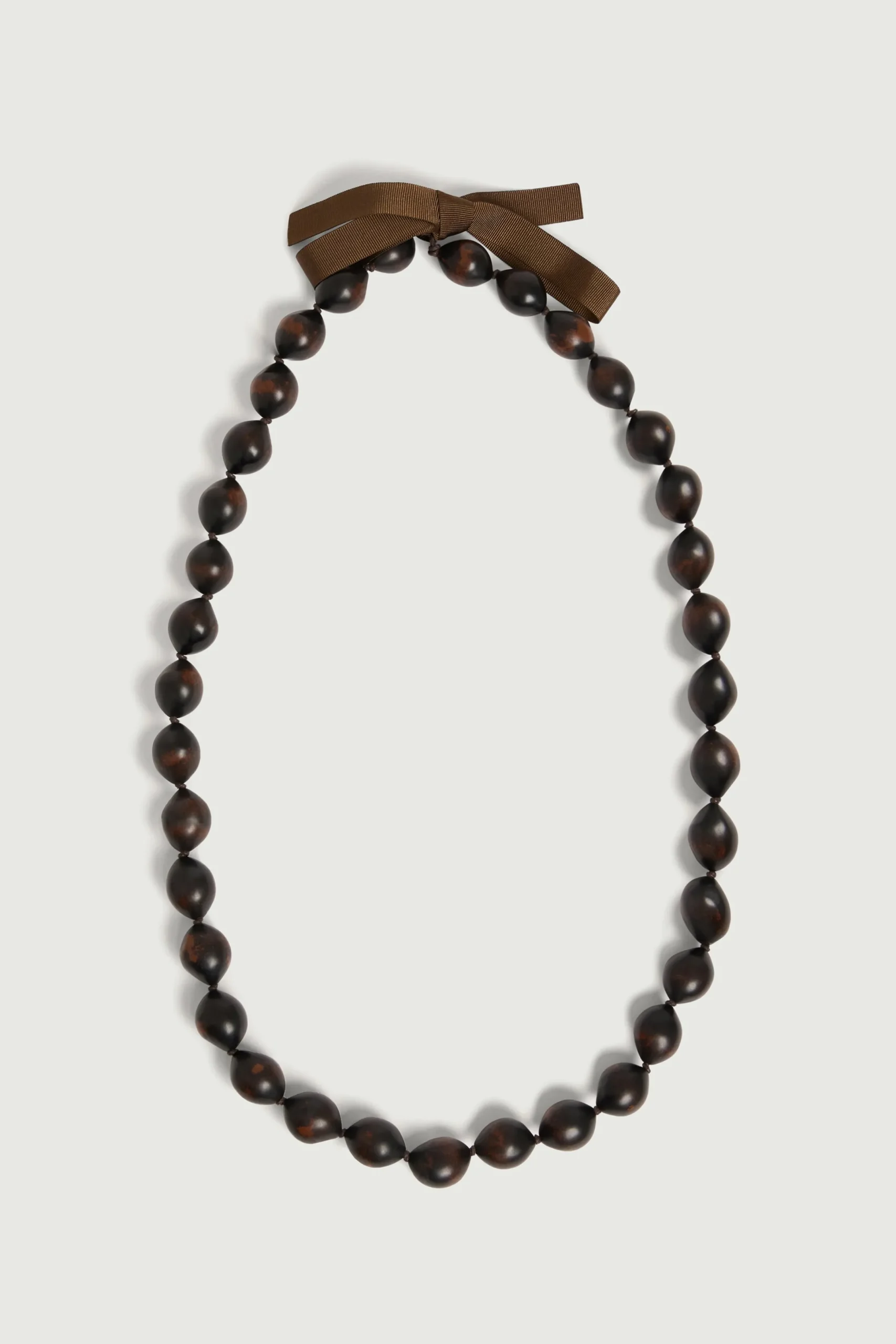 Discount Soeur collier zebra marronfoncé
