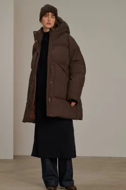 New Soeur doudoune storm marron