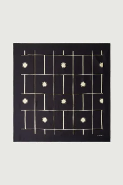 Best Soeur foulard capucine noir/écru