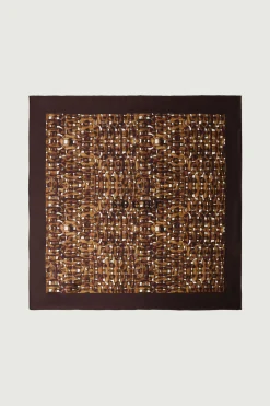 Sale Soeur foulard capucine charbon/écru