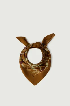 New Soeur foulard capucine orange/argile