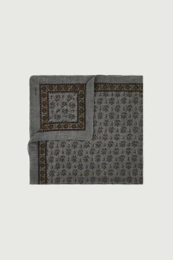 Discount Soeur foulard classique grisfoncé/kaki