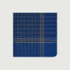Sale Soeur foulard colin bleu/terrebattue
