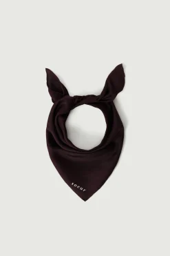 New Soeur foulard square aubergine