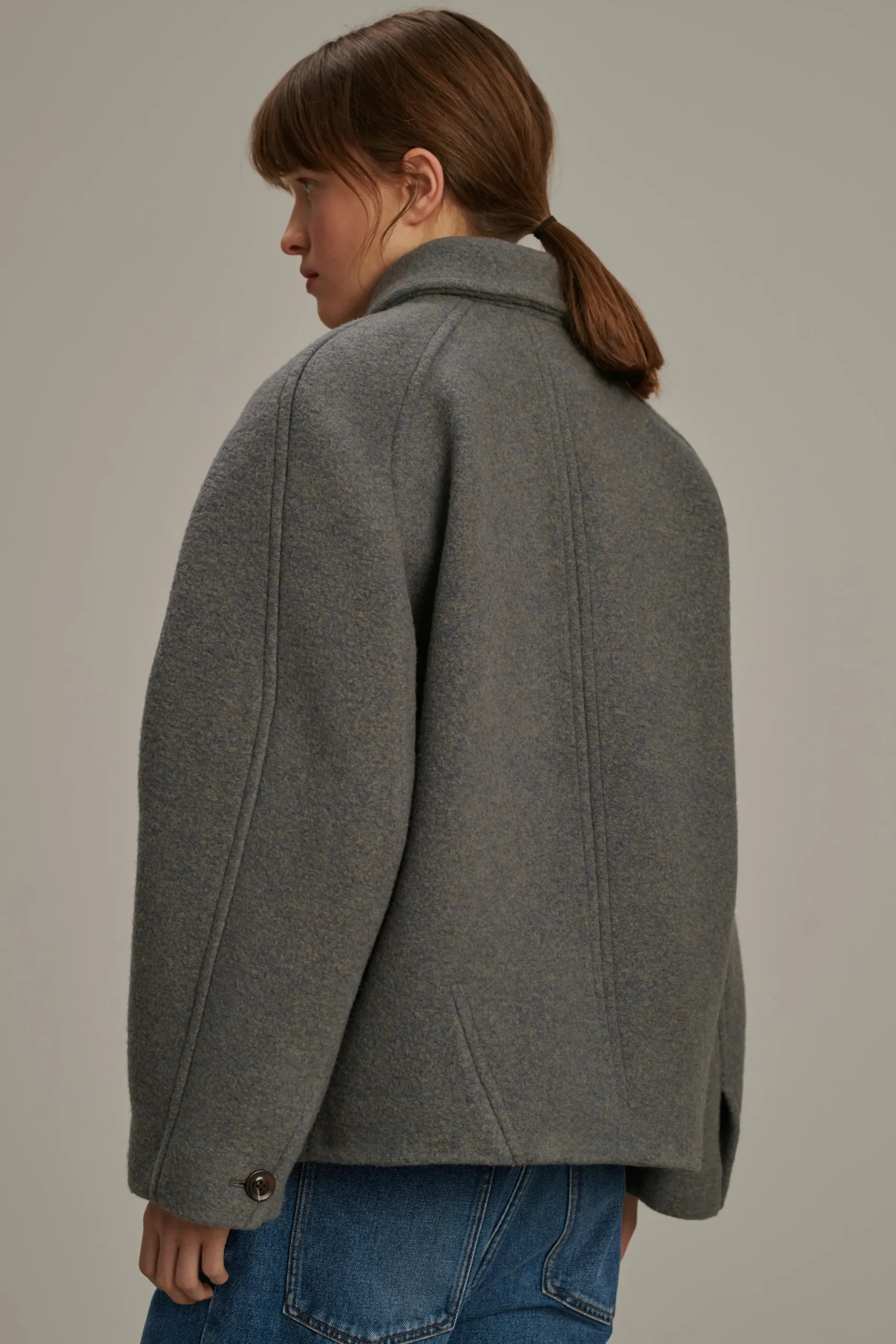 Sale Soeur manteau balard bleugris