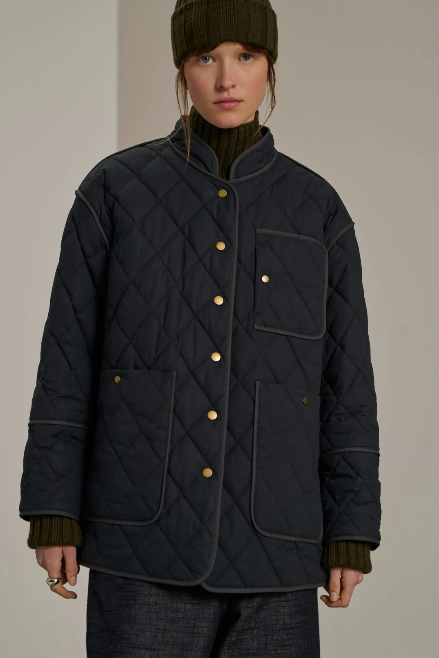 Outlet Soeur manteau belfast grisanthracite