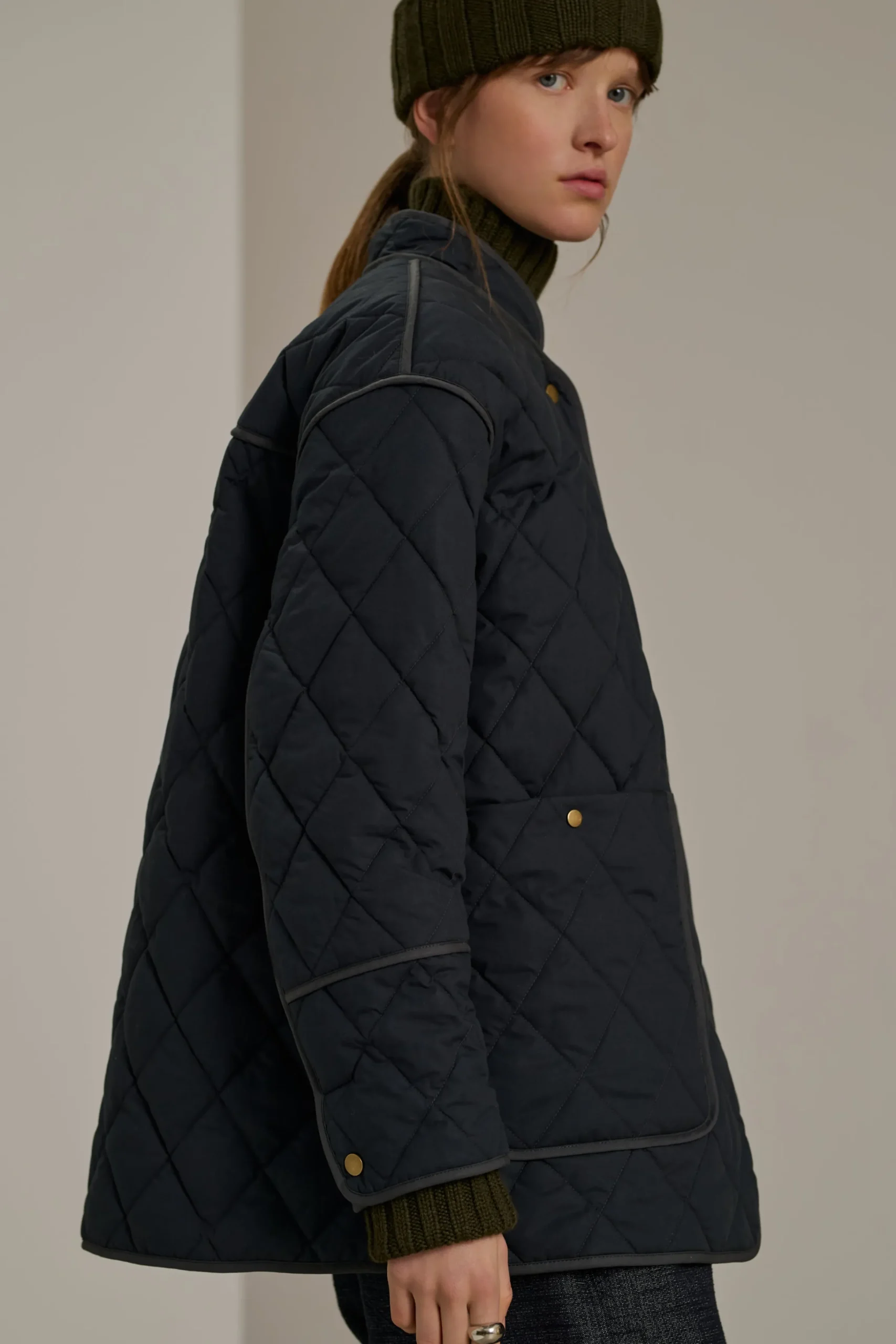 Outlet Soeur manteau belfast grisanthracite