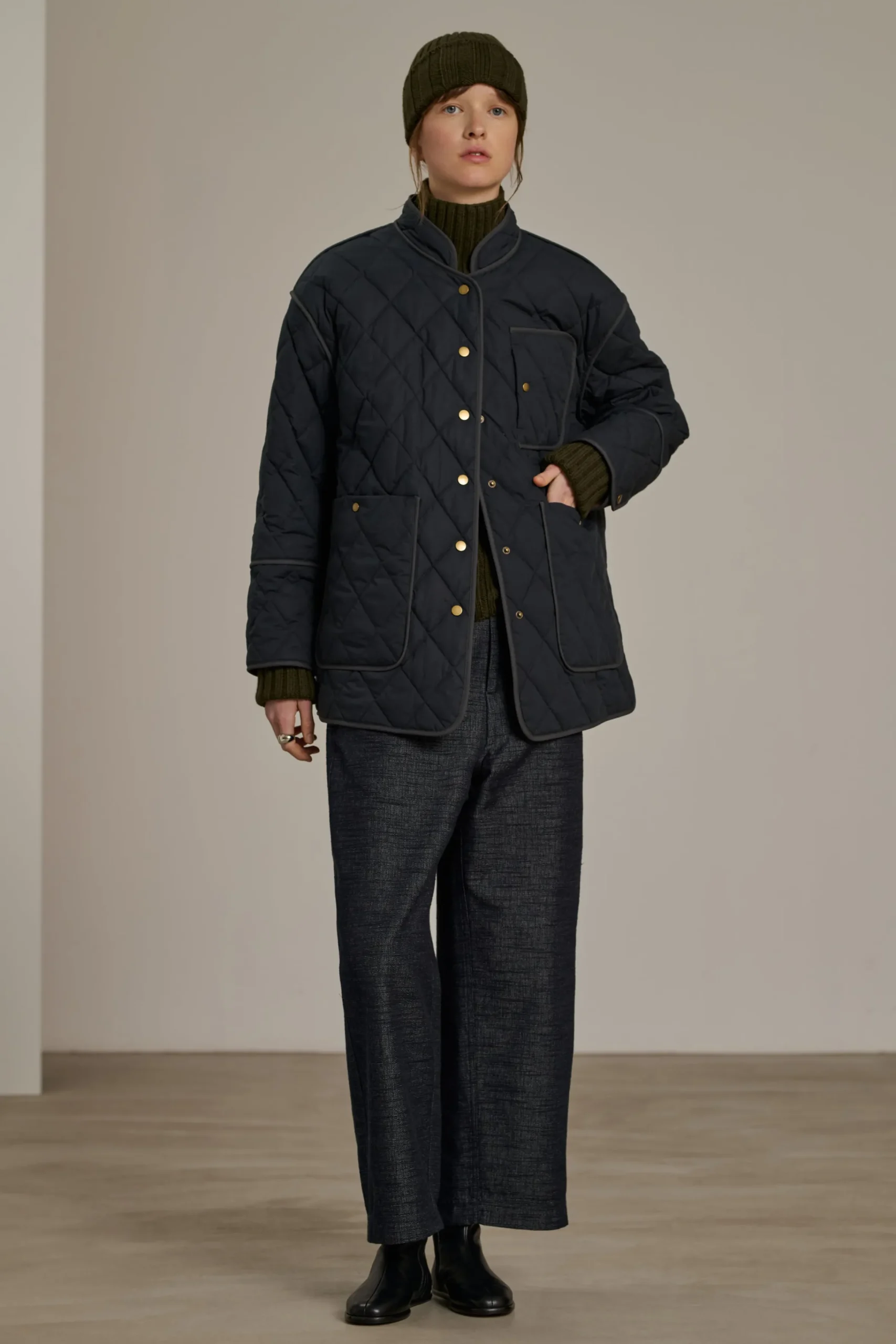 Outlet Soeur manteau belfast grisanthracite