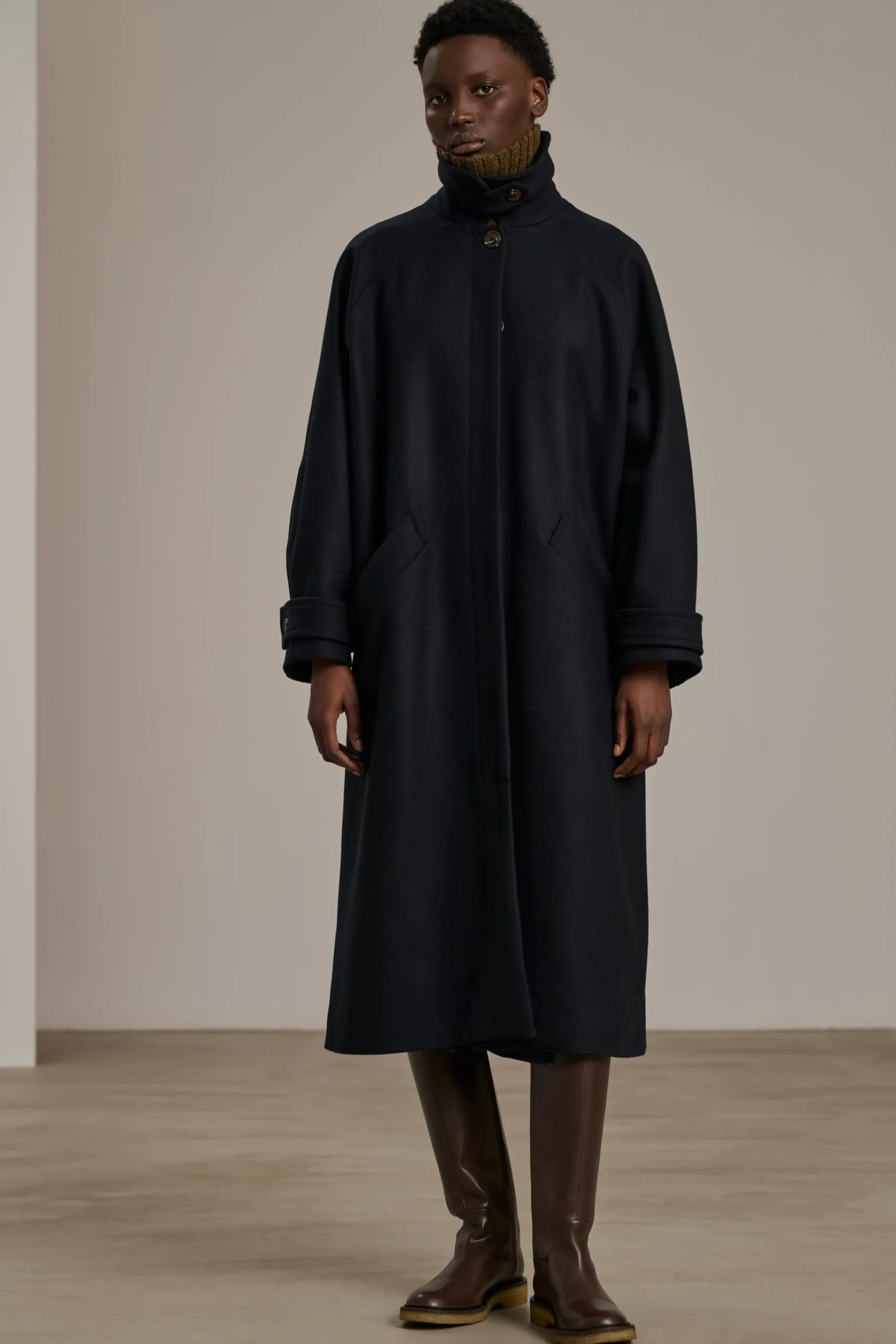 New Soeur manteau berlin navy