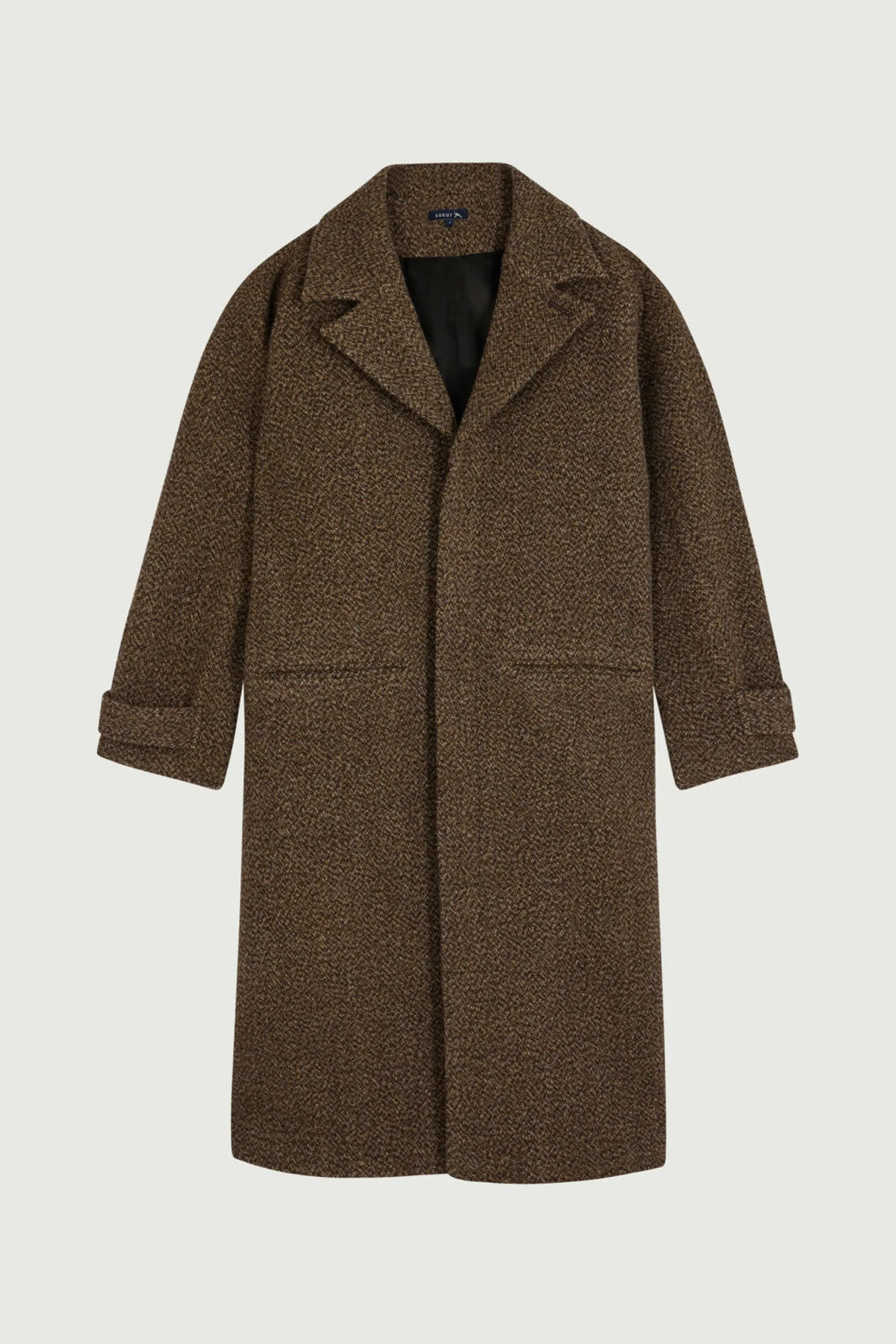Hot Soeur manteau brighton beige/noisette