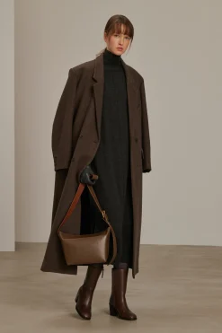 Hot Soeur manteau coligny châtaigne