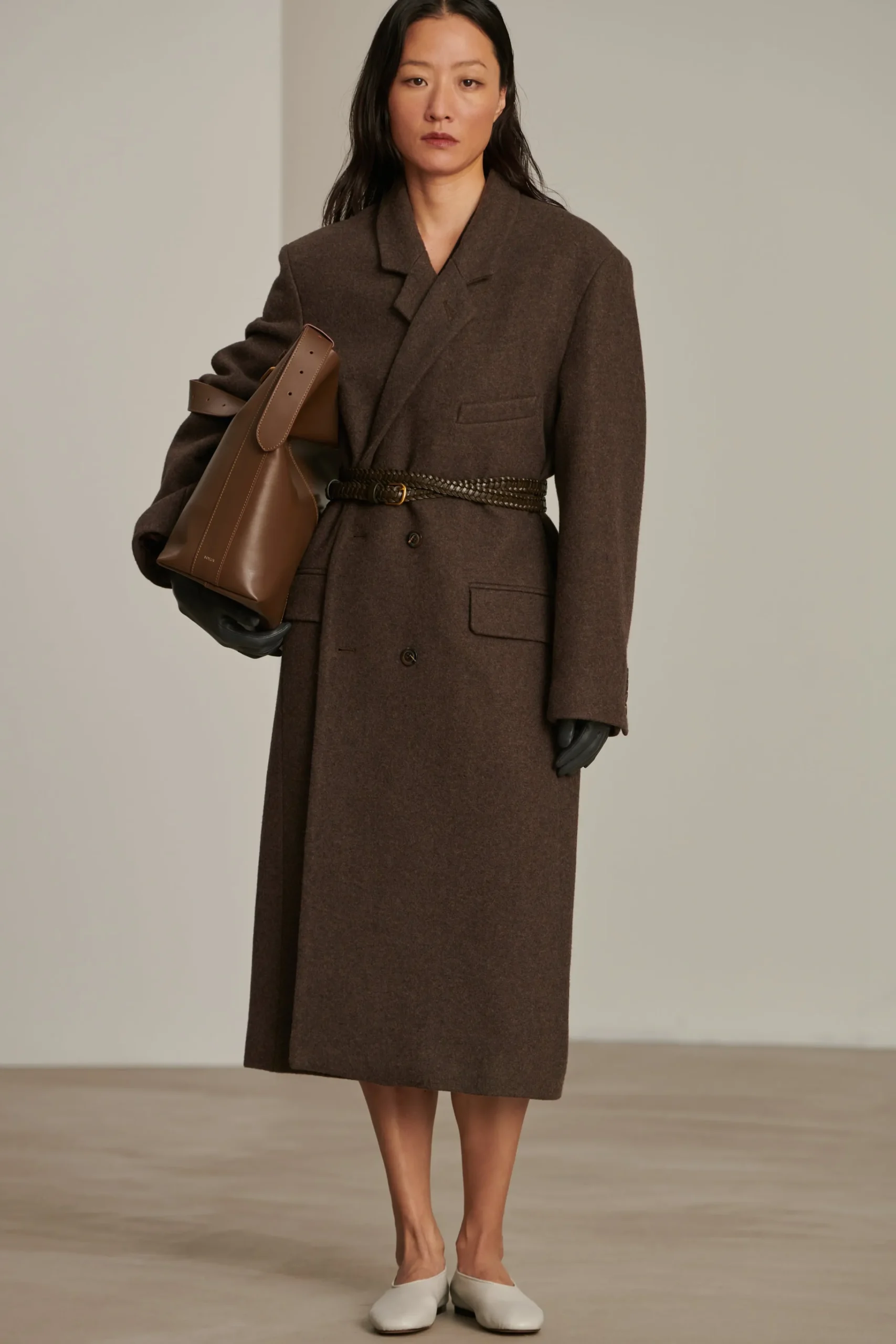 Hot Soeur manteau coligny châtaigne