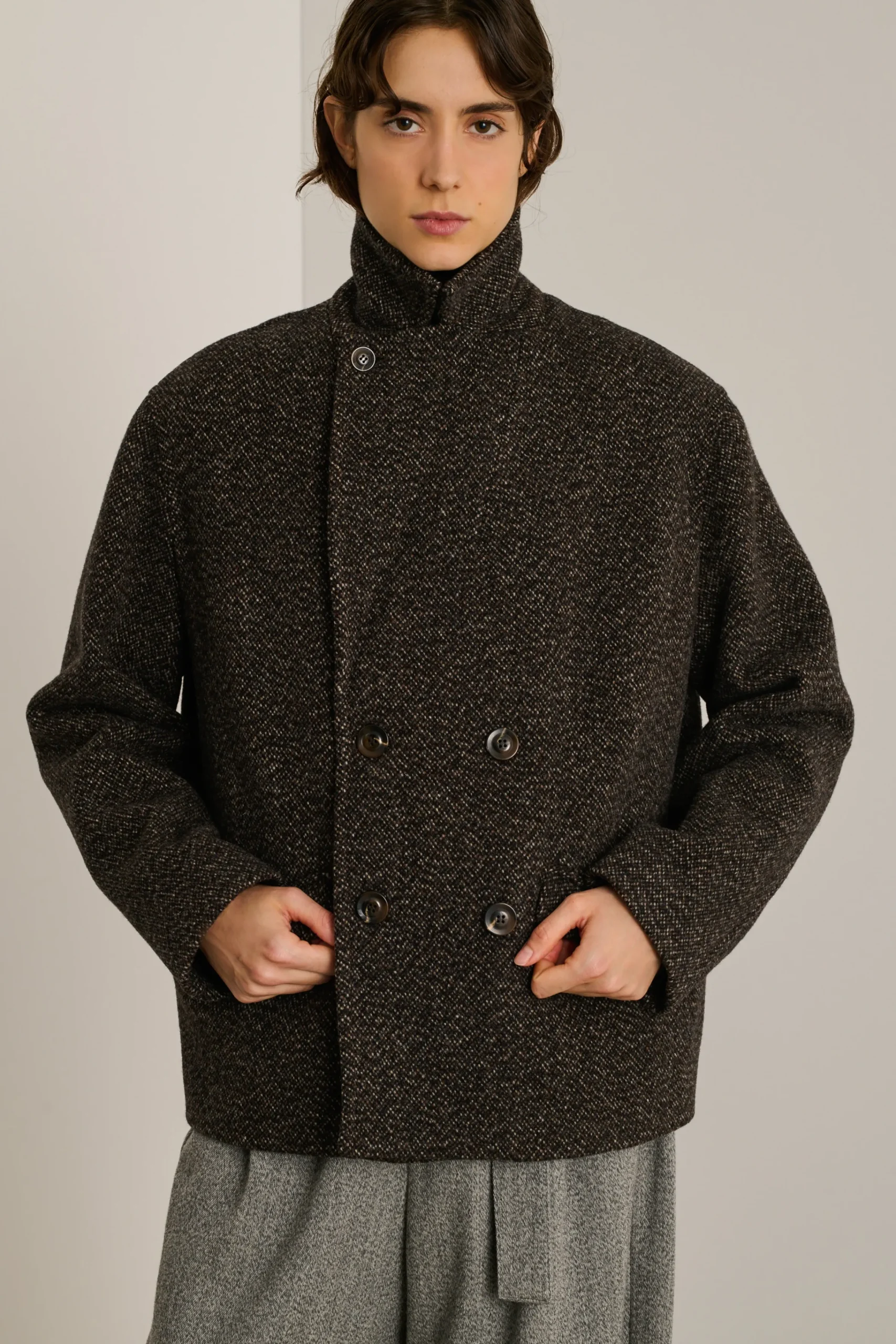 Best Soeur manteau constant marron/noir