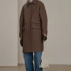 Best Soeur manteau simba châtaigne